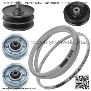 956-04002 956-04015 756-0981 756-04209 Drive Pulley & Belt For Cub Cadet LT1040