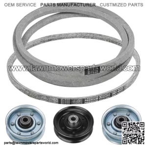 Drive Pulleys & Belts Kit for Toro LX420, LX425, LX460, LX500 (Part #112-6133)