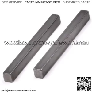 (2) M82401 Rear Wheel Axle Key fits John Deere L LA D LT X S Series Scotts Sabre