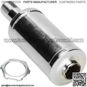 Exhaust Muffler Silencer for Predator 196cc 212cc 420cc CT200u CT200u-ex BT200x CC100x CT100u Mini Bike Go Kart KT196 Massimo Baja MB200 MB165 GX160 GX200 Clone Engine Performance Parts Silver