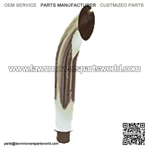 Chrome Curved Stack Fits John Deere 3010 3020 4000 4010 4020 4030 4040 4050 4230