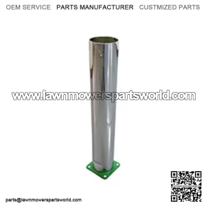 R3549 Baffled Chrome Straight Stack Fits John Deere G, 60, 620, 630, 70, 720