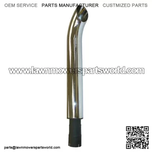 IHS241 Chrome Exhaust Stack with bend Fits International