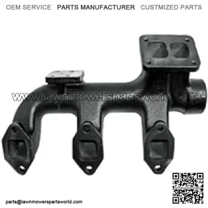 166871A Exhaust Manifold for Mpl Moline Tractor 2-135 2-155