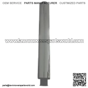 (1) New 36" Straight Chrome Exhaust Stack Fits John Deere 3010 3020 4000