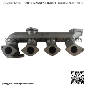 Exhaust Manifold Fits Case 4-Cyl Diesel WN-A39233 for 310E 350 420C 430 450 470