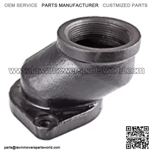 IHS1236 Offset Exhaust Manifold Adapter - Fits International