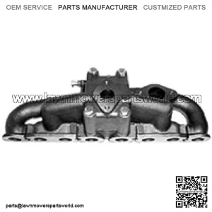 Exhaust Manifold 3196D 3197D Fits IH Fits FARMALL Farm Tractors F12 F14 O12 W14