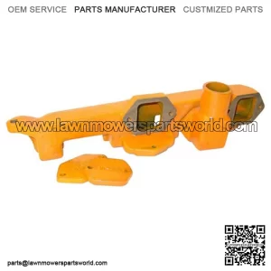 10A7695 Exhaust Manifold Minneapolis Moline 335 445 (with 206 & 220 C.I.)