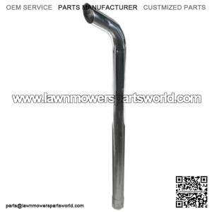 146520CHR Extended Curve Chrome Exhaust Stack Fits Case-IH Tractor