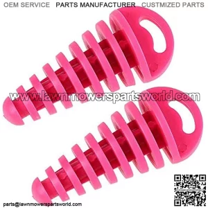 Pipe Exhaust Wash Plug for 80cc 125cc 150cc 250cc 2-Stroke ATV Quad Pit Dirt Bike Scooter Moped Motorcycle (Pack of 2) (Pink)