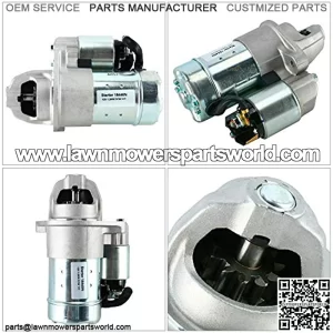 Starter Replacement for John Deere Mowers F735 20.5HP Diesel, Lawn Tractors 355D 18HP Diesel, GX355 18HP Diesel