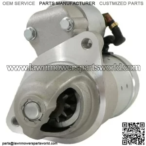 Starter Replacement for John Deere Mowers F735 Yanmar 20.5HP Diesel, Lawn Tractors 355D Yanmar 18HP Diesel, GX355 Yanmar 18HP Diesel