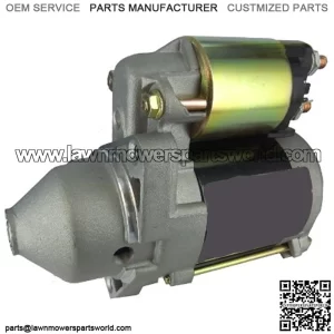 New Starter for Farm Tractor LX176, Mower GS25 12.5HP F510 GS45 HD45 14HP, Lawn Tractor 170 175 240 255 GS25 GS30 GS45, GT242 Gear, HD45 LX172 Gear, LX175 Hydro, Kawasaki Small Engine FC400V, FC401V,