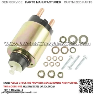 Starter Solenoid for Kohler Command Pro Twin CV17 CV19 CV20 CV25 26 / Delco