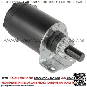 Starter for Briggs & Stratton LT166 LT170 LTR166 SST16 16HP ALL Models
