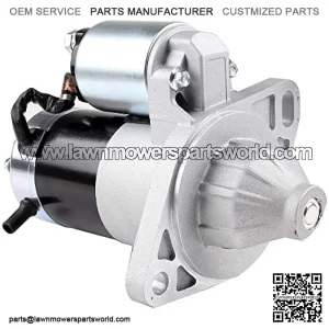 Starter fit for John Deere (UTV) Gator HPX TH 6x4 XUV 850D 4x4 XUV 855D 4x4 M-Gator A1 Pro Gator 2020 2020A 2030 2030A for YANMAR Tractors YM1600 SND0413 18426