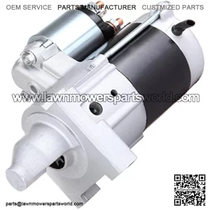 Starter Fit for John Deere Gator TX UTV 13HP, for Kawasaki Mule KAF400 600 610 2005-2015 428000-3130 428000-3131 AM134946 21163-7020 21163-7028 410-52101 Bunker & Field Rake 1200A