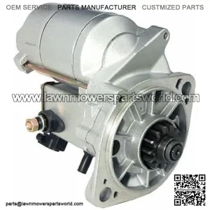 New Starter Compatible with/Replacement for John Deere 3032E 3038E 3120 3320 3520 3720 4105 4115 Tractors AM876435, AM878415, RG60654, SE501878, TY25233, TY25237, YM129129-77010, YM129407-77010