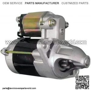 New Starter for John Deere Gator CS 8.0HP Kawasaki 2004 2005 2006 Gator CX/TS 9.5-10.0HP Kawasaki 2004-2015 DAW26844 017050 AW26844 MIA12216 128000-7050 SE501857