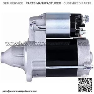12V 9T Starter Motor AW26844 Compatible for John Deere Bunker 1200A Generator G2500K Replacement
