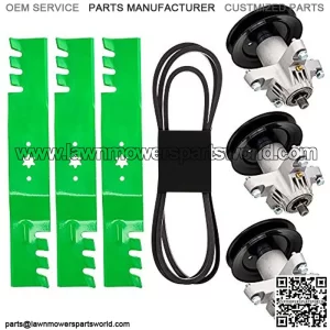 Deck Rebuild Kit for MTD Cub Cadet 54 inch RZT54 Zero Turn Mower Blade Spindle Belt