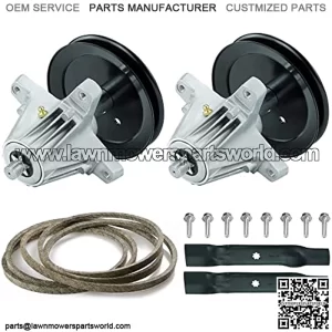Deck Rebuild Kit Blade Belt Spindle Lawn Mower Assembly for 753-08171 742-04312 Columbia MTD 753-08171 490-110-M108