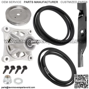 Deck For Husqvarna Spindle 532174358Belt 532180808 Ply 532173436 Bld 532180054