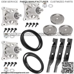 Deck For Husqvarna Spindle 532174358 Belt 532180808 Ply 532173436 Bld 532180054