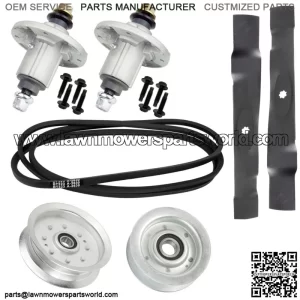 42" Spindle Blade Belt Pulley Kit for John Deere LA100 LA105 LA110 LA115 LA120