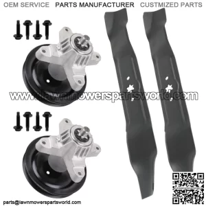 42" Deck Spindle Blade Belt Pulley Rebuild Kit for MTD LT942H LT942G 42" Deck