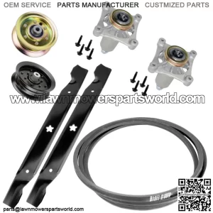 42" Deck Spindle Blade Belt Pulley Rebuild Kit for Craftsman DYS4500 42" Deck