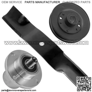 Deck Spindle w/Pulley & Blade for Bad Boy MZ Magnum 42" 2010-2011 2013-2022