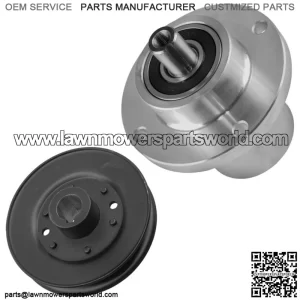 Deck Spindle w/Pulley for Bad Boy Stand-On - 36" 2016-2017 / 033-4820-00