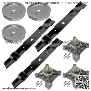 54" Deck Spindle with Pulley & Blade for Dixon D26BH54 960460013 532129861