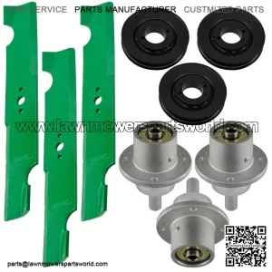 48" Deck Spindle Pulley & Blade for Ferris 5901047 HW48B PCM4818K HydroWalk