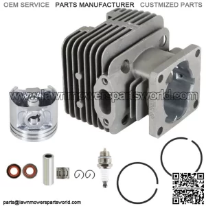 40mm Cylinder Piston Kit For Stihl FT250 HT250 FS250 FS250R FS202 FS120 FS200