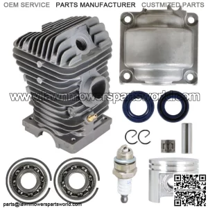 40mm Cylinder Piston Kit For Stihl MS210 021 MS 210 Chainsaw Crank Bearing Seals