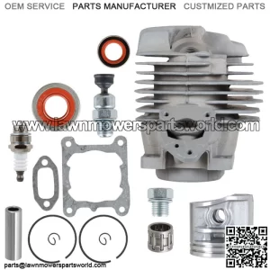 44.7mm Cylinder Piston Gasket Kit For Stihl MS261 Chainsaw Oil Seal 11410201200