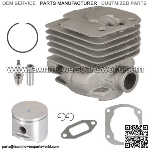 Chainsaw Cylinder Piston Kit Fit For Husqvarna 365 371 372 372XP Big Bore 52mm