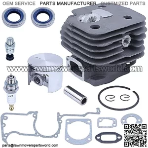 52Mm Big Bore Top Engine End Cylinder Kit For Husqvarna 272 272K 272Xp 272S 268 268S 268K Chainsaw 503 75 81 72