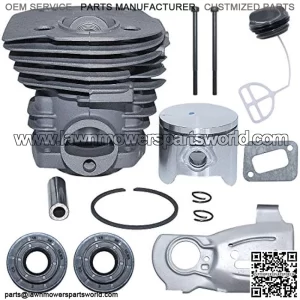 44mm Cylinder Piston Ring Pin For Husqvarna 340 345 350 Chainsaw Muffler Gaseket, Cylinder, Piston, Pin, Piston Ring, Circlip, Muffler Bolt, Muffler Gaseket, Oil Seal, Fuel Cap