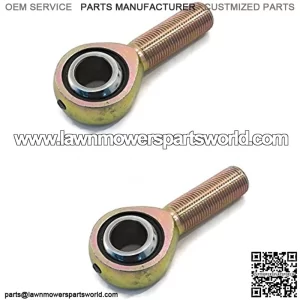 (2) Ball Joint Rod Ends 5/8" - 18 Male End Compatible with Exmark 1-633029 Scag 48763 Lawn Mower