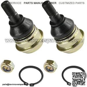 2 Front Suspension Knuckle Upper Ball Joint Compatible With John Deere Xuv Gator 855D Diesel