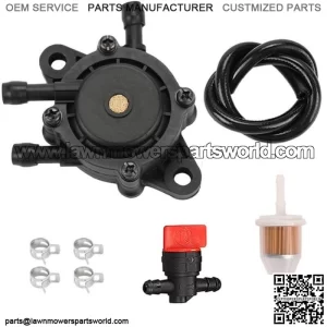 Fuel Pump Kit For John Deere LA135 LA145 X130R D130 L107 L108 L111 L130 115