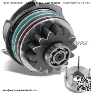 AULINK Water Pump RE523828 RE530194 For John Deere 4930 6090 3520 8130 850 1710 8225 8245 8270 8320 9345 1406-6221