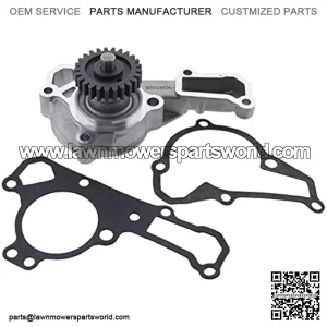 Water Pump AM134585 With Gaskets M139017 M139018 Compatible with John Deere 285 320 325 335 345 GX345 GX325 425 445 455 F725 F911 Gators 4X2 6X4 Gas Gator XUV 620i 625i 240 245 260 265