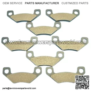 Gator TX 4PX HPX Trail 4x2 4x4 2004-2011 (4 Sets) John Deere FR+R Brake Pads (For: John Deere Gator TX)