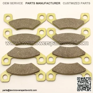 MC Front Rear Brake Pads For John Deere Gator HPX 4x2 4x4 04-2011 / TX 4PX 04-05 (For: More than one vehicle)