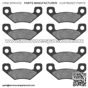 Front Rear Brake Pads for JOHN DEERE Gator TX 4PX HPX Trail 4x2 4x4 (2004-2011) (For: More than one vehicle)